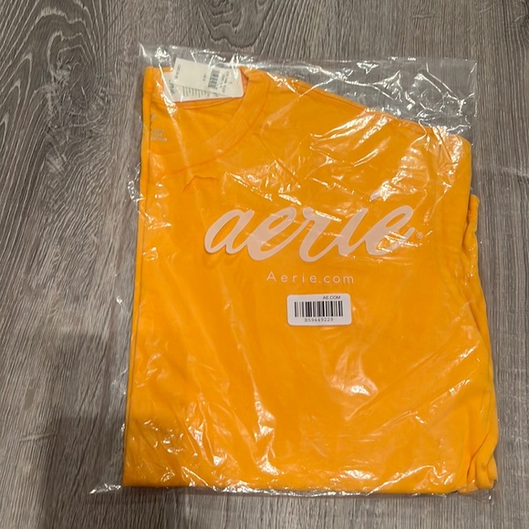aerie Tops Nwt Aerie Distressed Tee Small Poshmark